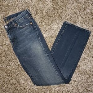 7FAM Medium Wash Bootcut Jean Size 28